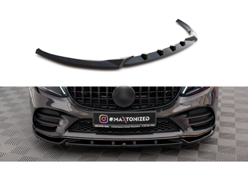 Maxton Design Front Splitter V.2 für Mercedes Benz C-Klasse W205 Facelift AMG Line / C43 AMG