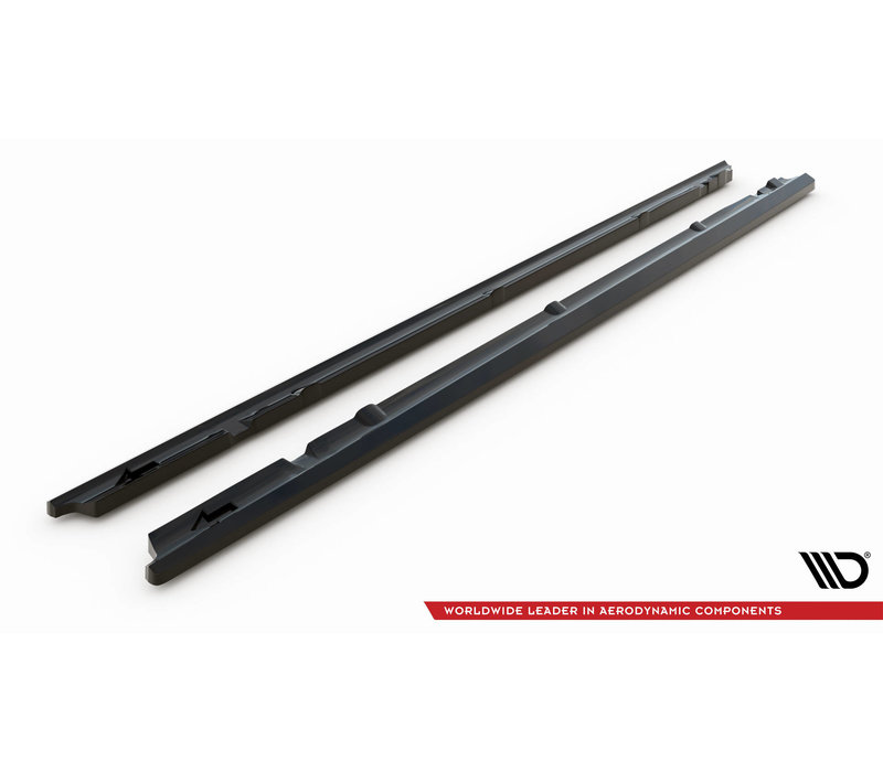 Side Skirts Diffuser voor Mercedes Benz C-Klasse W205 Facelift AMG Line / C43 AMG