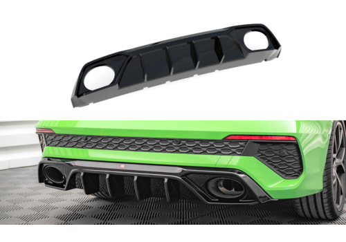 Maxton Design Aggressive Diffuser for Audi RS3 8Y