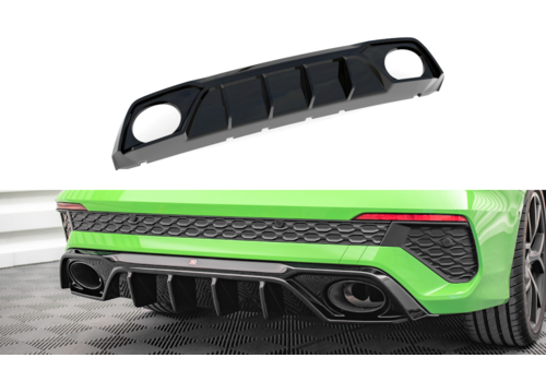 Maxton Design Aggressive Diffusor für Audi RS3 8Y