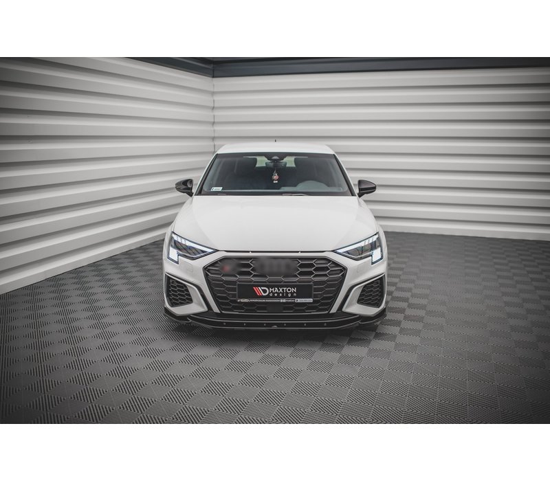 Front Splitter V.4 voor Audi S3 8Y / A3 8Y S line