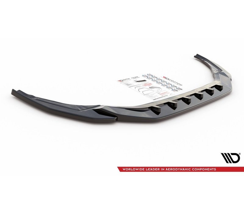 Front Splitter V.4 for Audi S3 8Y / A3 8Y S line