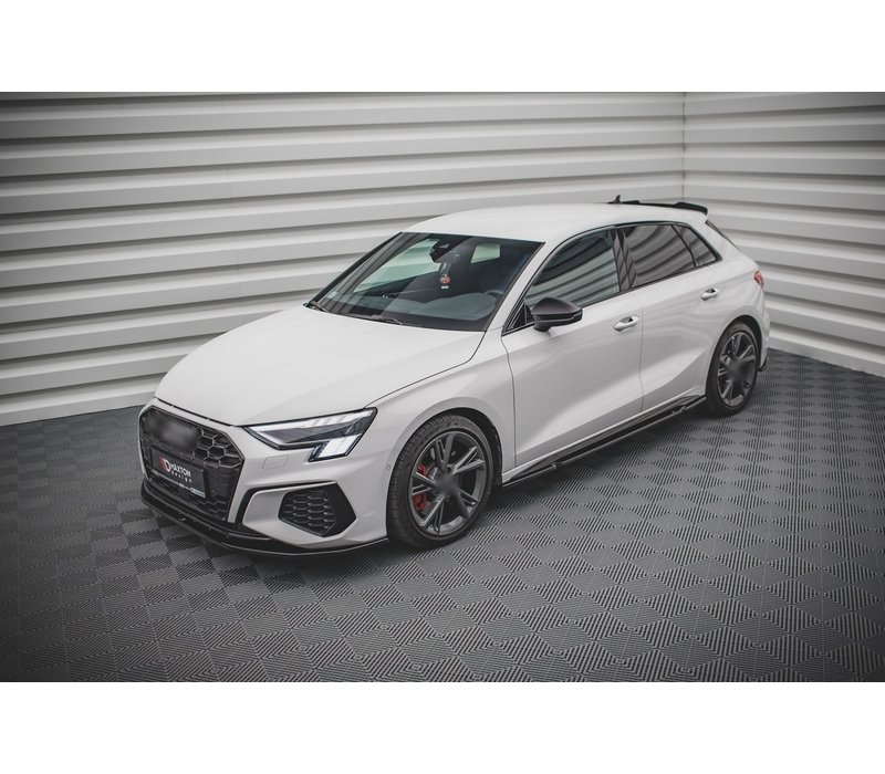 Side Skirts Diffuser V.1 for Audi S3 / A3 8Y S line Sedan/Sportback