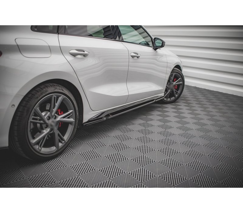 Side Skirts Diffuser V.1 voor Audi S3 / A3 8Y S line