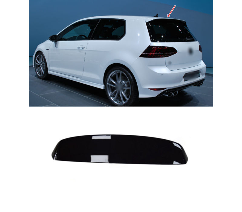 R20 / GTI / GTD / R Look Dachspoiler für Volkswagen Golf 7 / 7.5 Facelift