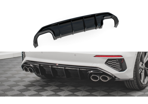 Maxton Design Aggressive Diffuser for Audi S3 8Y / A3 8Y S line
