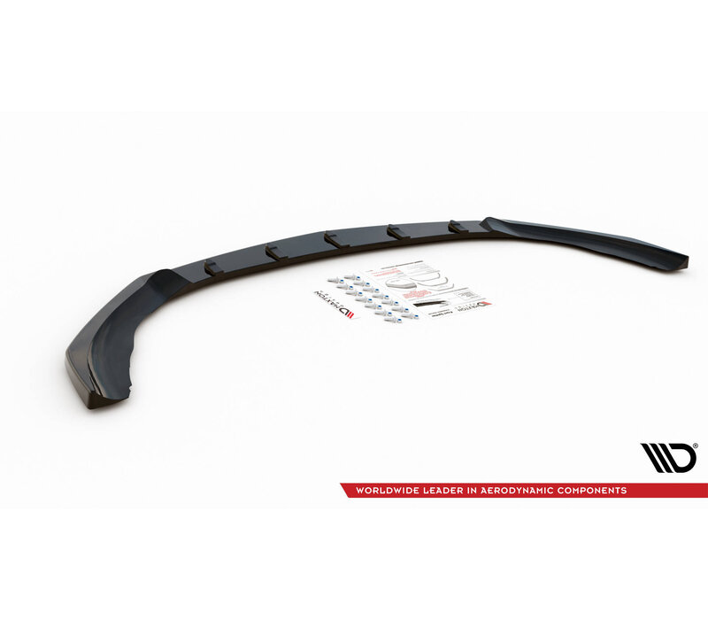 Front Splitter V.4 voor Mercedes Benz A Klasse A35  AMG / W177 V177 AMG Line