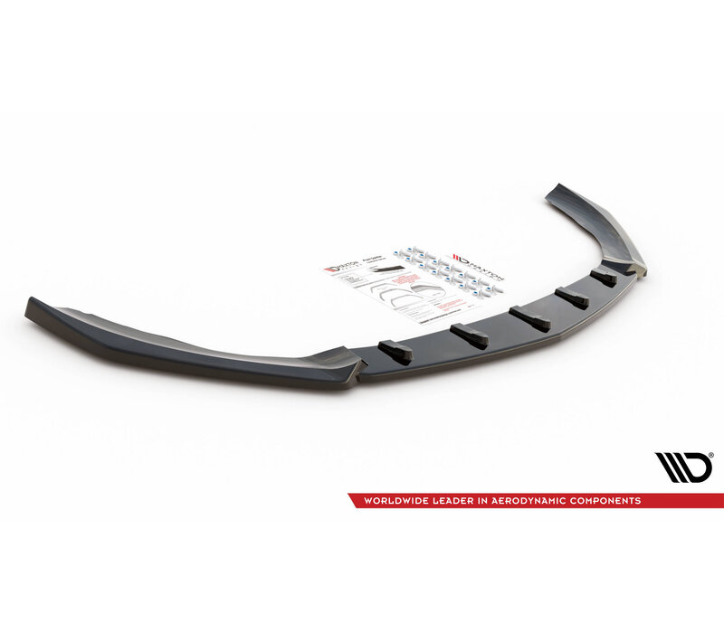 Front Splitter V.4 voor Mercedes Benz A Klasse A35  AMG / W177 V177 AMG Line