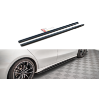 Side Skirts Diffuser V.2 for Mercedes Benz A Class A35  AMG / W177 V177 AMG Line