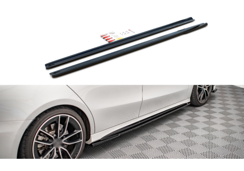 Maxton Design Side Skirts Diffuser V.2 for Mercedes Benz A Class A35  AMG / W177 V177 AMG Line