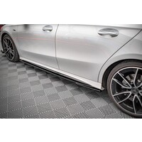 Side Skirts Diffuser V.2 for Mercedes Benz A Class A35  AMG / W177 V177 AMG Line
