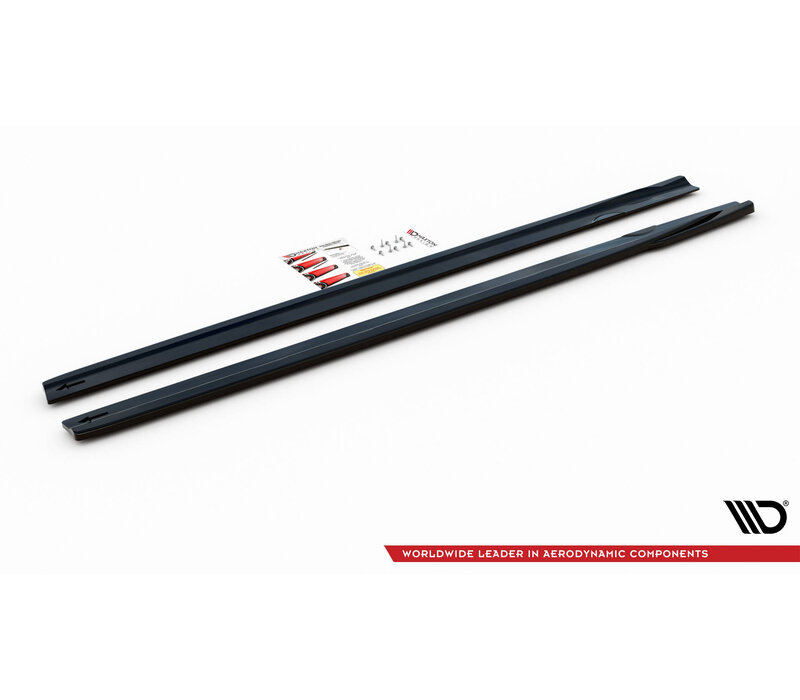 Side Skirts Diffuser V.2 for Mercedes Benz A Class A35  AMG / W177 V177 AMG Line