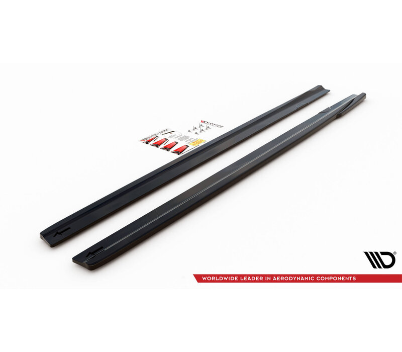 Side Skirts Diffuser V.2 for Mercedes Benz A Class A35  AMG / W177 V177 AMG Line