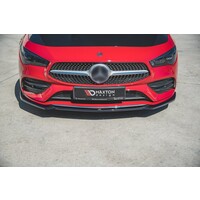 Front Splitter V.1 voor Mercedes Benz CLA Klasse CLA35  AMG / W118 C118 X118 AMG Line