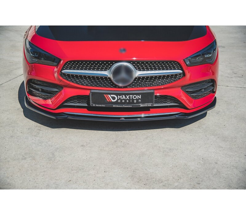 Front Splitter V.1 for Mercedes Benz CLA Class CLA35  AMG / W118 C118 X118 AMG Line