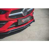 Front Splitter V.1 voor Mercedes Benz CLA Klasse CLA35  AMG / W118 C118 X118 AMG Line