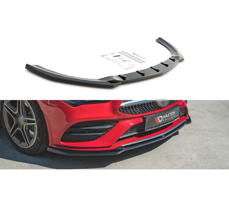 Front Splitter V.1 for Mercedes Benz CLA Class CLA35  AMG / W118 C118 X118 AMG Line