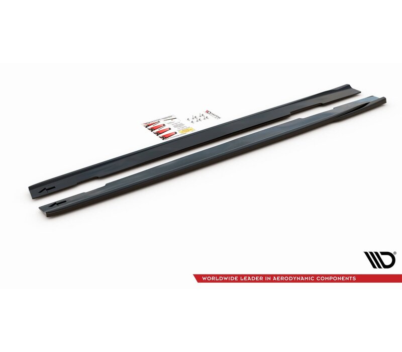 Side Skirts Diffuser voor Mercedes Benz CLA Klasse CLA35  AMG / W118 C118 X118 AMG Line