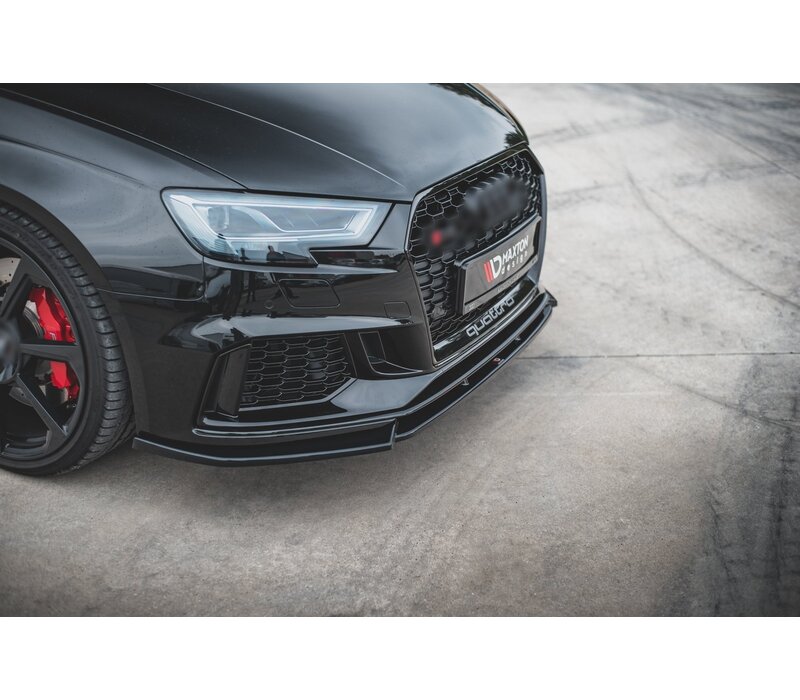 Front splitter V.4 voor Audi RS3 8V Sportback Facelift