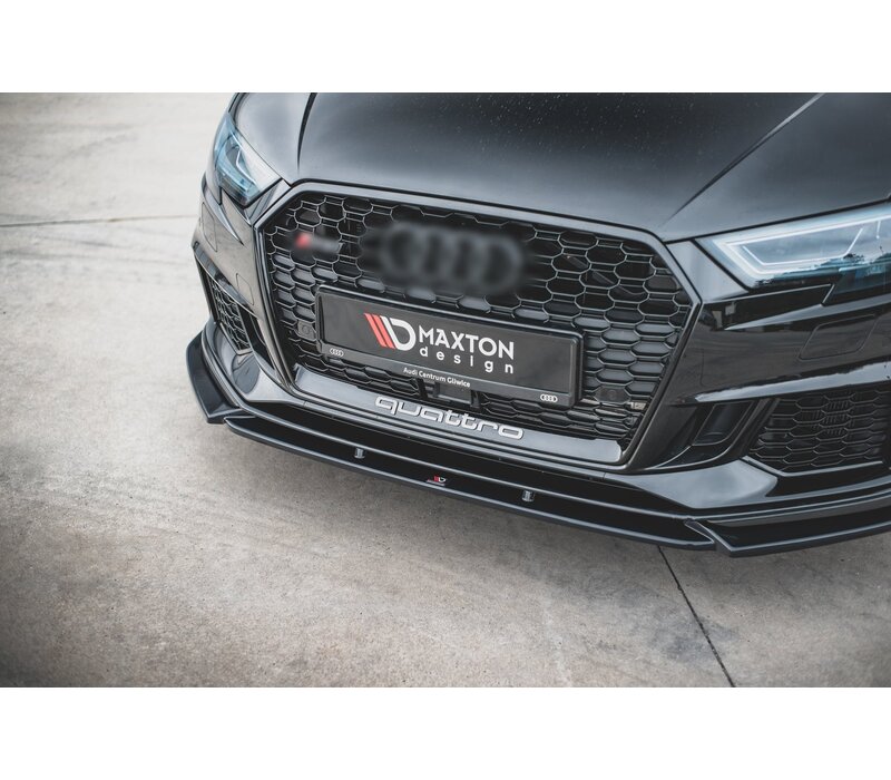 Front splitter V.4 for Audi RS3 8V Sportback Facelift