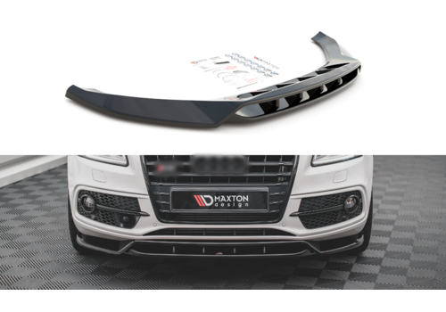 Maxton Design Front splitter for Audi SQ5 8R / Q5 8R S Line Facelift