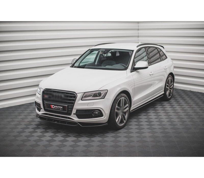 Front splitter voor Audi SQ5 8R / Q5 8R S Line Facelift