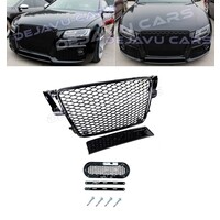 RS5 Look Front Grill Black Edition for Audi A5 B8