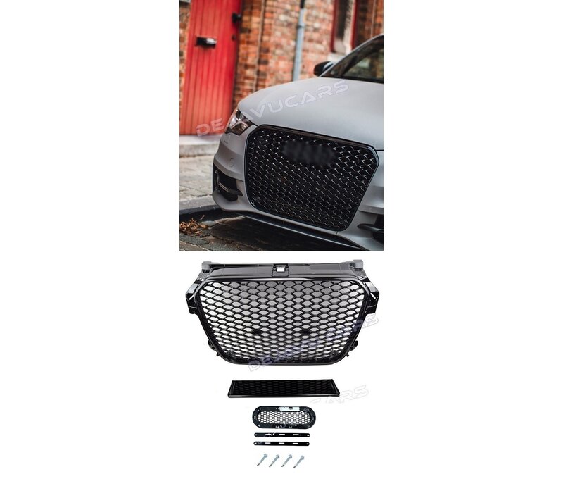 RS1 Look Frontgrille voor Audi A1 8X / S line / S1