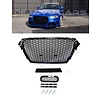 OEM Line ® RS4 Look Front Grill Black Edition for Audi A4 B8.5
