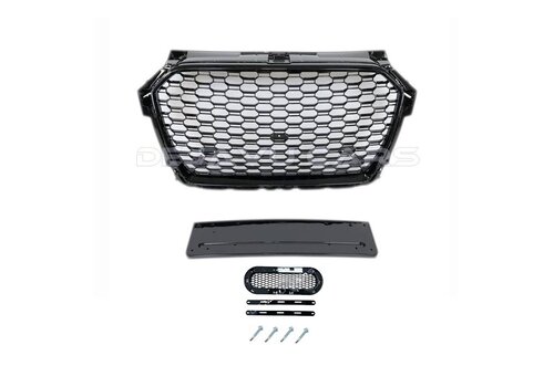 OEM Line ® RS1 Look Front Grill voor Audi A1 8X Facelift