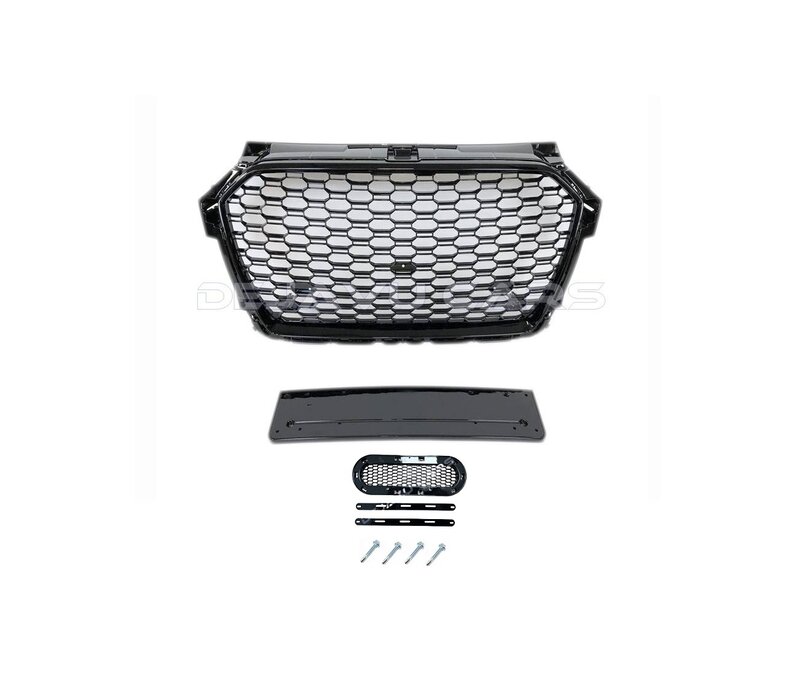 RS1 Look Front Grill voor Audi A1 8X Facelift