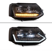 T6.1 Look Volledig LED Matrix Koplampen met Start Up Animation voor Volkswagen Transporter T5.1