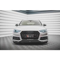 Front splitter V.4 voor Audi A4 B9 S line / S4