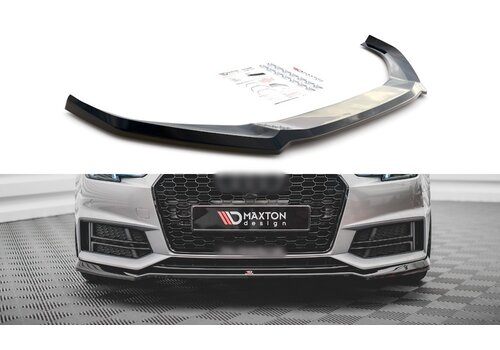 Maxton Design Front splitter V.4 voor Audi A4 B9 S line / S4