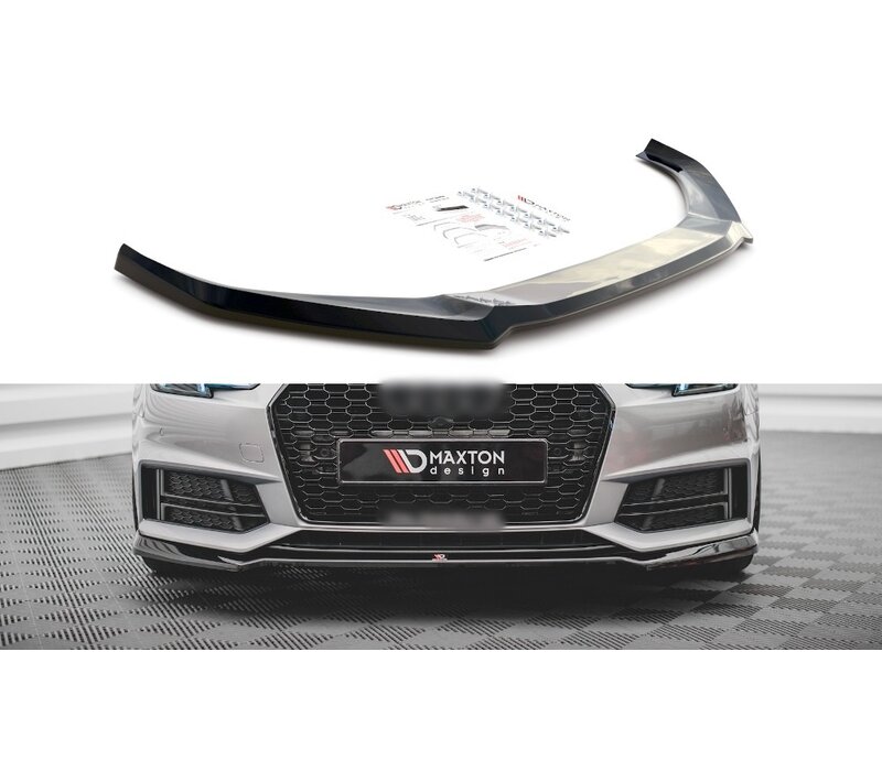 Front splitter V.4 for Audi A4 B9 S line / S4