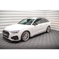 Side Skirts Diffuser für Audi A4 B9 S line / S4