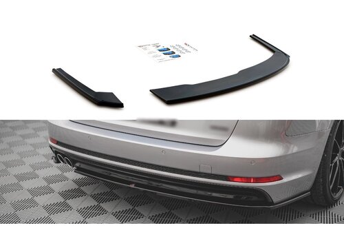 Maxton Design Rear Side Splitters V.2 voor Audi A4 B9 S line Avant
