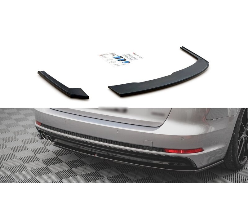 Rear Side Splitters V.2 voor Audi A4 B9 S line Avant