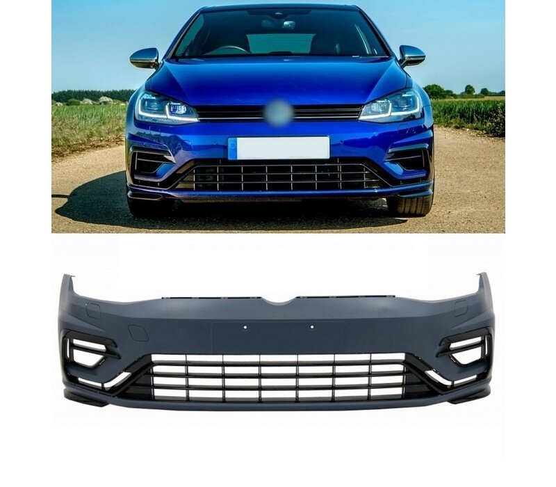 R Look Front bumper for Volkswagen Golf 7.5 Facelift