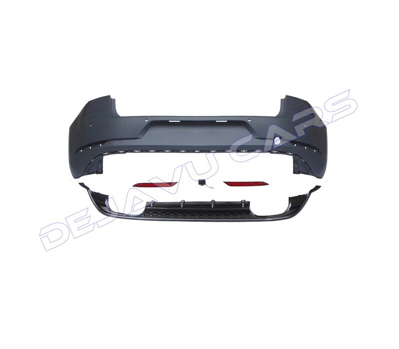 Golf 7.5 R Facelift Look Rear bumper for Volkswagen Golf 7 / Golf 7.5 Facelift