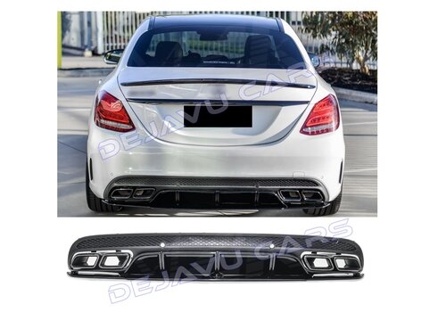 OEM Line ® C63 AMG Edition 1 Diffusor für Mercedes Benz C-Klasse W205 / S205
