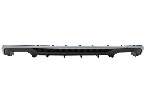 OEM Line ® S3 Look Diffuser Platinum grijs voor Audi A3 8V Sportback / Hatchback
