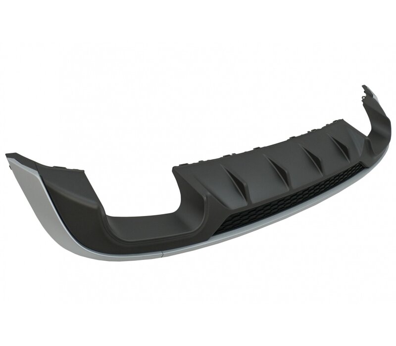 S3 Look Diffuser Platinum gray for Audi A3 8V Sportback / Hatchback