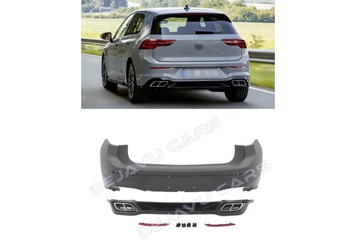 OEM Line ® R Line Look Rear bumper for Volkswagen Golf 8 Hatchback