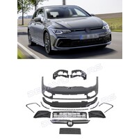 R Line Look Voorbumper voor Volkswagen Golf 8 Hatchback