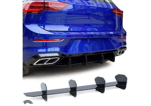 OEM Line ® Aggressive Diffuser voor Volkswagen Golf 8 R line