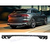 OEM Line ® SQ8 Look Diffuser + Exhaust tail pipes for Audi Q8 SUV S line