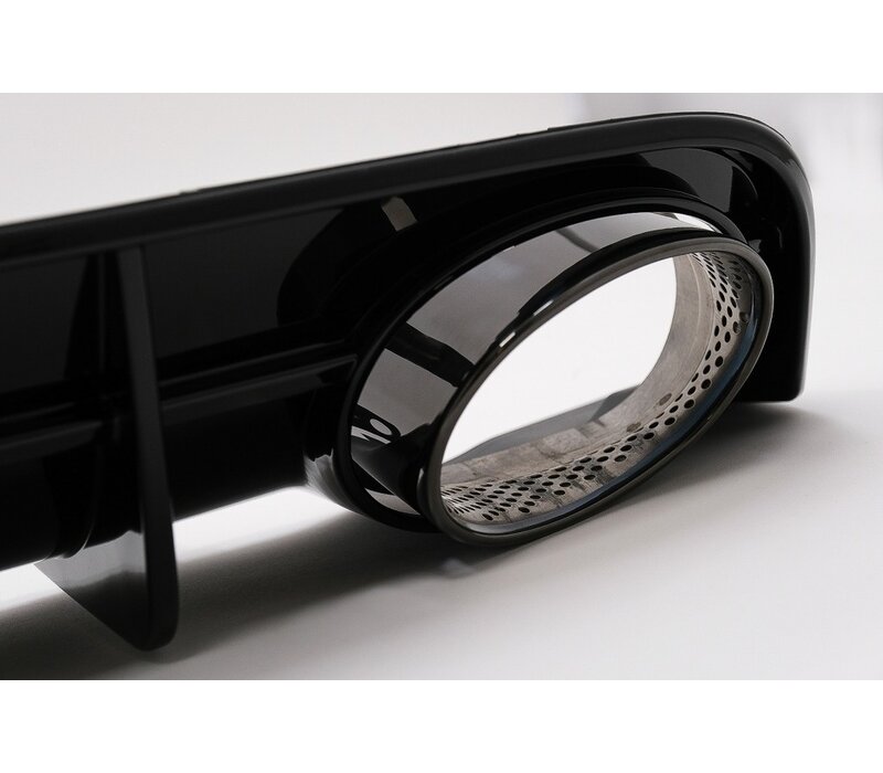 RS7 Look Diffuser + Uitlaat pijpen voor Audi A7 4G S line/S7
