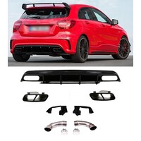 Facelift A 45 AMG Look Diffuser for Mercedes Benz A-Klasse W176