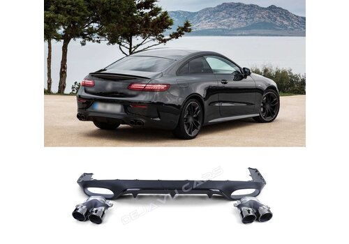 OEM Line ® E53 AMG Look Diffuser voor Mercedes Benz E Klasse C238 Coupe AMG Line | A238 Cabrio AMG Line